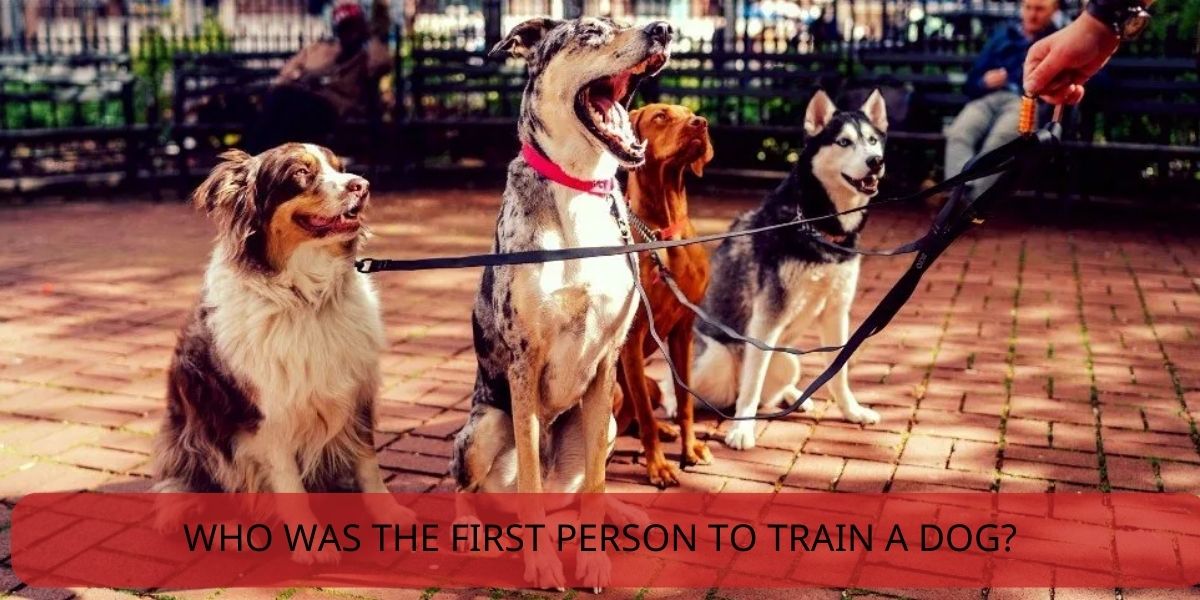 who was the first person to train a dog