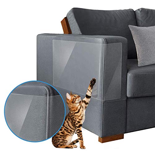 Binary Barn Cat Scratch Deterrent Shields,Furniture Protector&Couch Guards from Cats,Pet Furniture Protectors, The Best and Most Trusted Way to Training Your Pet and Protecting Your Furniture (6 pack)