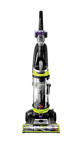 BISSELL 2252 CleanView Swivel Upright Bagless Vacuum with Swivel Steering, Powerful Pet Hair Pick Up, Specialized Pet Tools, Large Capacity Dirt Tank, Easy Empty, Green