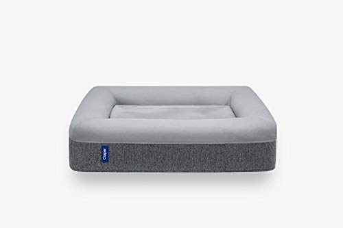 Casper Dog Bed, Plush Memory Foam, Medium, Gray