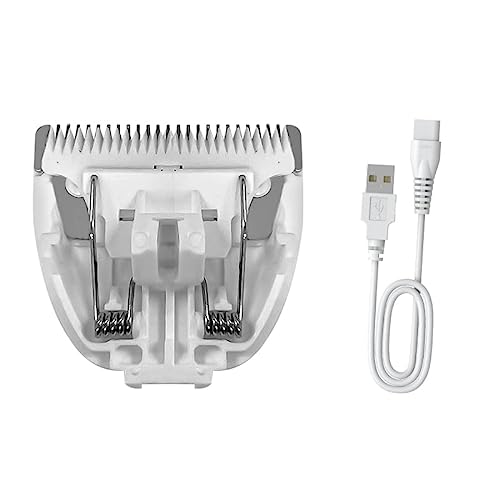 Founouly Husky Dog Grooming Small Clipper Blade for Cat Matted Hair - Replacement Blades and Charging Cord Only