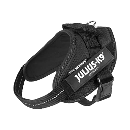 JULIUS-K9, 16IDC-P-M, IDC Powerharness, dog harness, Size: Mini, Black
