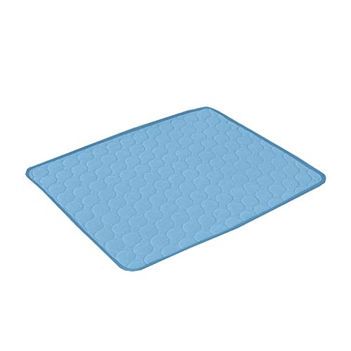 JWSVBF Dog Cooling Mats Durable Pet Cool Mat Non-Toxic Gel Great for Dogs Cats in Hot Summer Reusable Dog Cooling Mat Easy-Fold Pet Cool Mat for Home Travel Bed Pad
