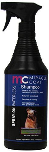 Miracle Coat Spray on Waterless Dog Shampoo, 32-Ounce