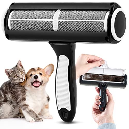 Pet Hair Remover for Couch - Dog Hair Remover, Cat Hair Remover - Pet Hair Remover, Dog Hair Remover for Couch, Lint Roller for Pet Hair, Reusable Lint Rollers, Dog Fur & Cat Hair Remover Furniture