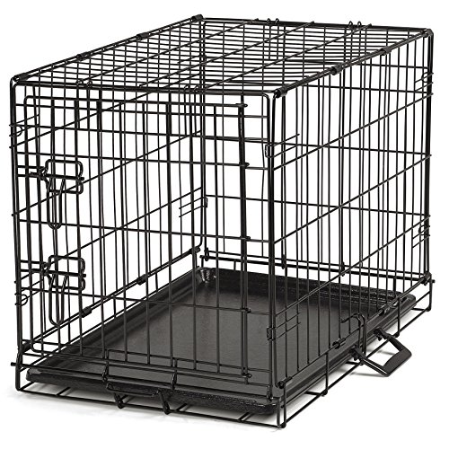 ProSelect Easy Dog Crates for Dogs and Pets - Black; Small, Medium, Medium-Large, Large, Extra Large