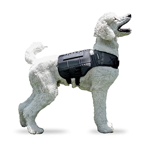 Xdog Vest (Weight, Fitness, Anxiety & Behavior) Dog Harness. Enhance Your Dog's Health, Build Muscle, Improve Performance & Support Mental Health. Provides Warming & Cooling Compression for Anxiety