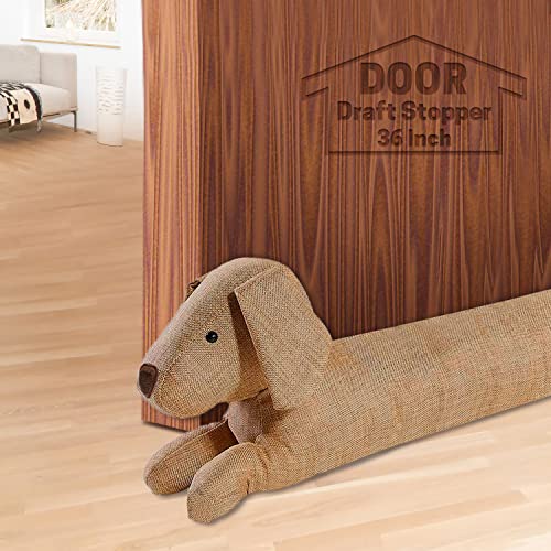 36 Inch Under Door Draft Stopper Heavy Duty,Door Draft Blocker Soundproof Energy Saver from Under Door by SWISSELITE