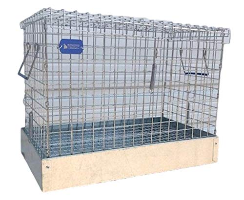 All Things Bunnies Rabbit Carrier/Transport Cage - 1 Hole (10x18x14)