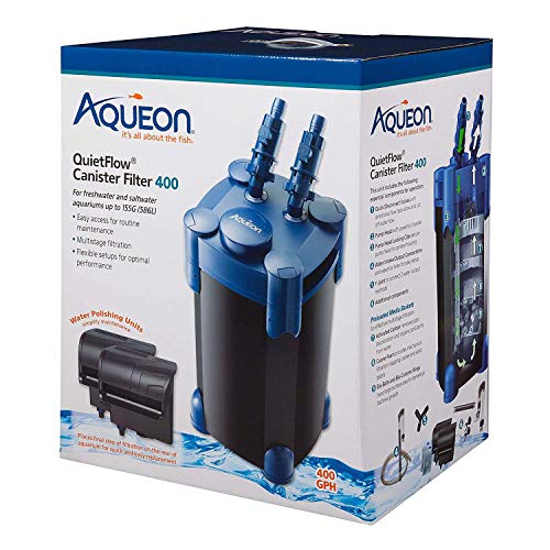 Aqueon QuietFlow Canister Aquarium Filter 100-150 Gallons