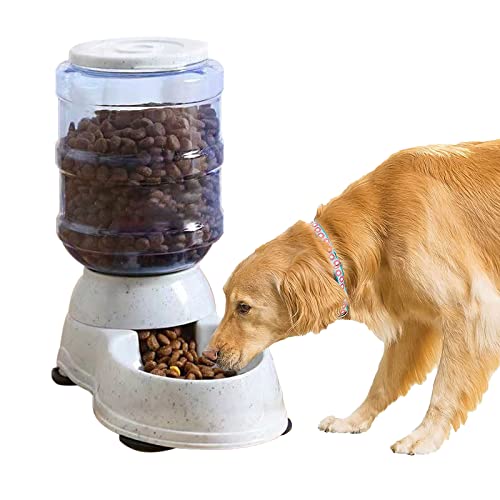 Automatic Dog Feeders,Large Pet Feeder,Gravity Automatic Dog Feeder 3 Gallon—Large Capacity, Thickened Durable.