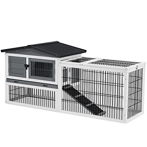 Rabbit Hutch And Run 2024 - Vet Ranch - We Love Pets