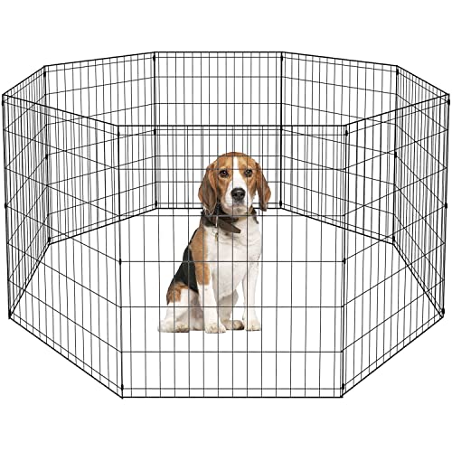 BestPet 36" Tall Dog Playpen Crate Fence Pet Kennel Play Pen Exercise Cage