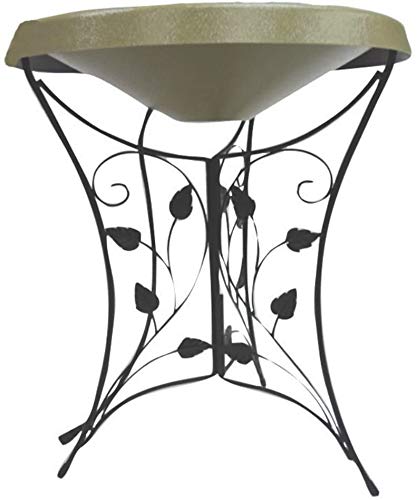 Birds Choice HPEDIL-GR Ivy Pedestal Heated Bird Bath, Medium