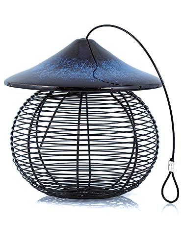 Byer of Maine Alcyon Sphere Bird Feeder for Outdoors, 3 lbs