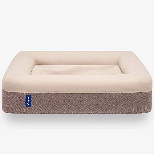 Casper Dog Bed, Plush Memory Foam, Medium, Sand