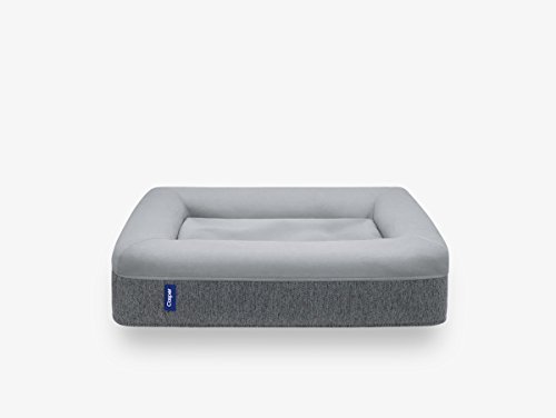 Casper Dog Bed, Plush Memory Foam, Small, Gray