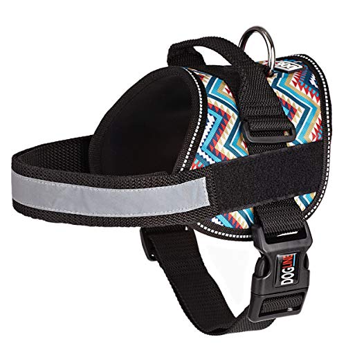 Western Dog Harness 2024 Vet Ranch We Love Pets   Dog Harness Reflective No Pull Adjustable Vest With Handle For Walking 