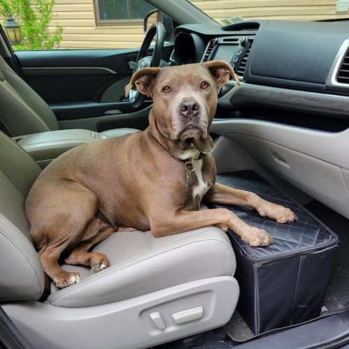 Front Seat Dog Extender and Car Storage | Seat Extender for Dogs | Dog Car Travel Accessories | Dog Car Accessories | Seat Extender for Dogs | Dog Platform | Dog Travel Seat