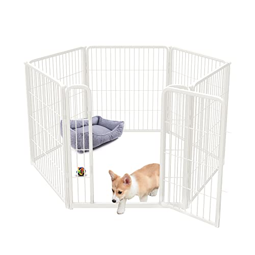FXW HomePlus Dog Playpen Designed for Indoor Use, 32" Height for Medium Dogs│Patent Pending