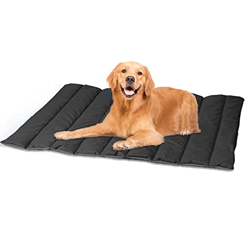 Heeyoo Outdoor Dog Bed, Water Proof Camping Dog Bed, Machine Washable and Easy Clean Travel Dog Bed, Foldable Pet Mat for Small, Medium, and Large Dog and Cat