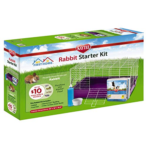 Kaytee My First Home Starter Kit Habitat for Pet Rabbits