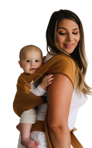 Lalabu Simple Wrap | Baby Carrier | Baby wrap | Babywearing (Camel)