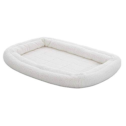 MidWest Homes for Pets Double Bolster Pet Bed | 36-Inch Dog Bed ideal for X-Large Dog Breeds & fits 48-Inch Long Dog Crates