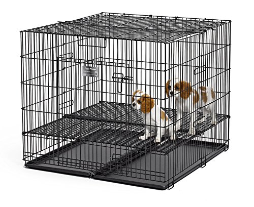 MidWest Homes for Pets Puppy Playpen Crate - 236-05 Grid & Pan Included