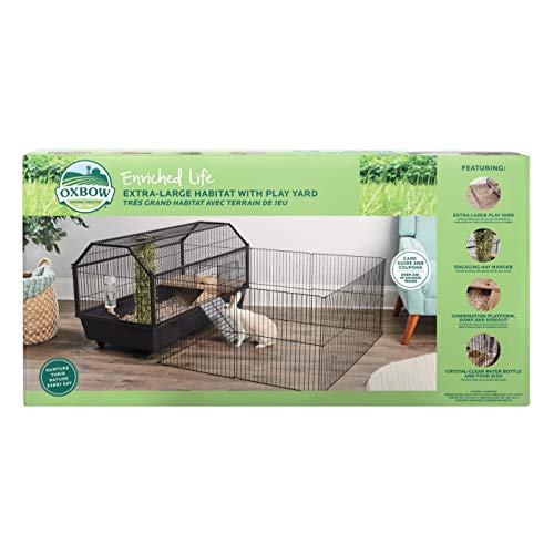 Oxbow Enriched Life Extra Large Habitat with Play Yard