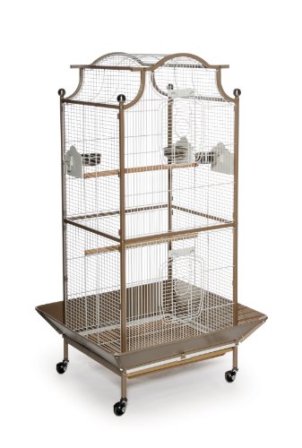 Prevue Pet Products Pagoda Cockatiel Cage, Coco and Cream