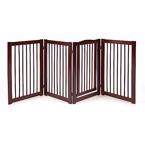 Primetime Petz 360 Configurable Freestanding Dog Gate with Door for Home