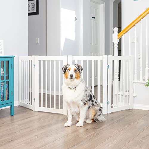 Primetime Petz 360 Configurable Freestanding Dog Gate with Door for Home