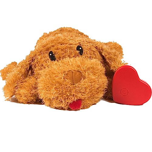 Separation Anxiety Relief for Dogs - Perfect for Training & Behavior Aids - Golden Retriever Stuffed Animal - Must Have Pet Supplies for New Dogs Calms Dog in Thunderstorms, Fireworks