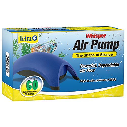 Tetra Whisper Air Pump 40 To 60 Gallons, For Aquariums, Powerful Airflow, Non-UL Listed