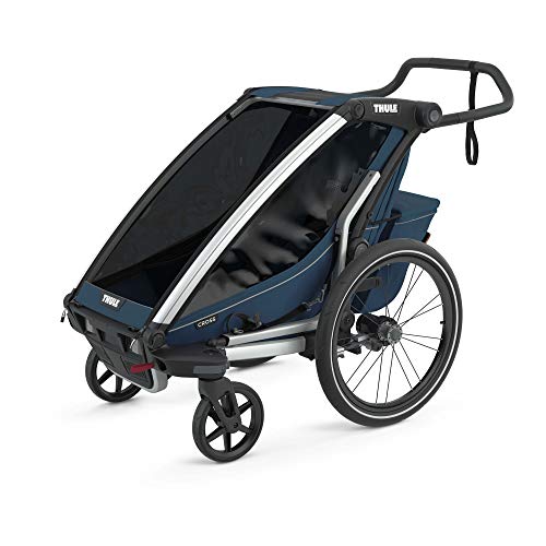 Thule Chariot Cross Multisport Trailer & Stroller, Majolica Blue