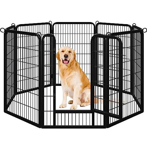 Extra Tall Dog Playpen 2024 Vet Ranch We Love Pets   Yaheetech Dog Playpen Outdoor 8 Panel Dog Fence 40 Indoor Pet Pen For 3 