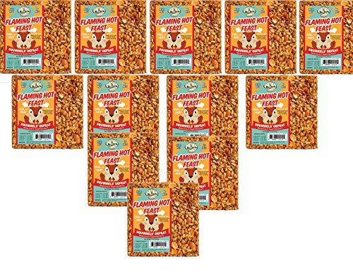 12-Pack of Mr. Bird Flaming Hot Feast Small Wild Bird Seed Cake 4 oz.