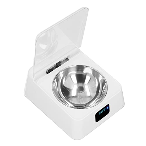 350ml Automatic Smart Cat Feeder Bowl Sensitive Open Cover Pet Feeder Transparent Lid Prevent Slip IR Induction for Small Pet for Dogs