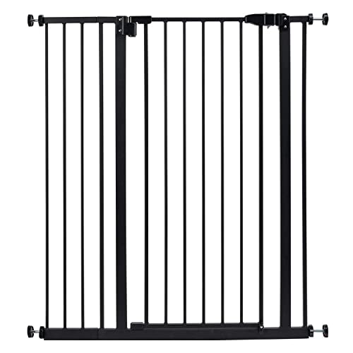 41'' Extra Tall Gate - Gate with Door, Tall Gates for Dogs, Tall Pet Gate, 41" Tall & 29-38" Wide