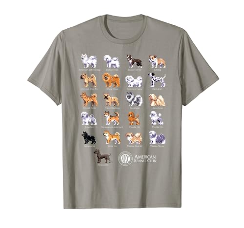 American Kennel Club Pixel Pups - Non-Sporting T-Shirt