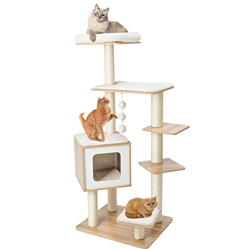 Mid Century Modern Cat Tree 2023 - Vet Ranch - We Love Pets