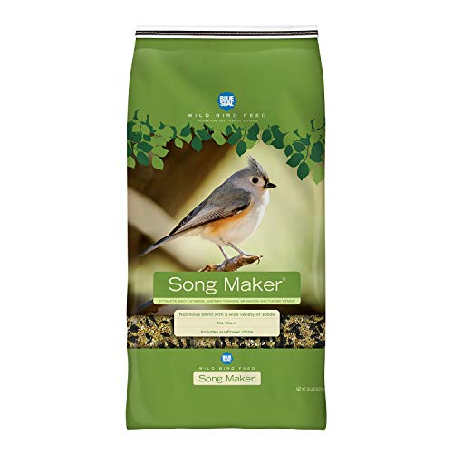 Blue Seal Song Maker Wild Bird Seed | Nutritious Blend, No fillers | 20 Pound Bag