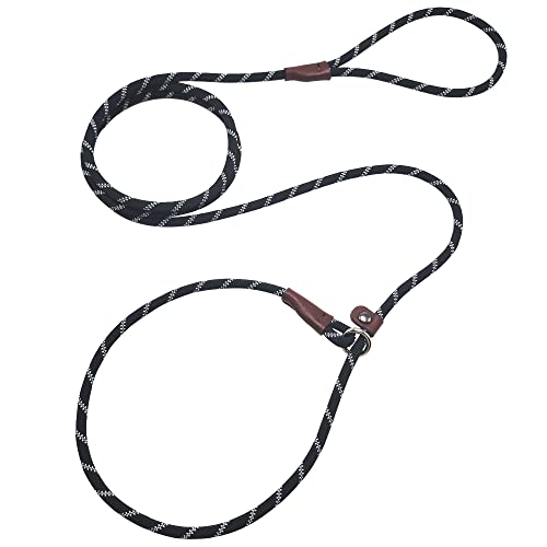 Boswany 7Ft Slip Lead Dog Leash for Small Dogs, No Pull Small Puppy Pet Training Leash, Lightweight Nylon Rope Leash