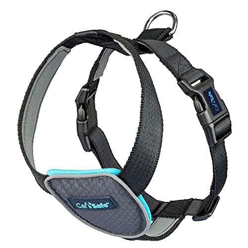 Carsafe Dog Travel Harness Black Medium