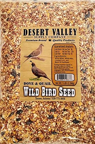 Desert Valley Premium Dove & Quail Wild Bird Seed (5-Pounds)