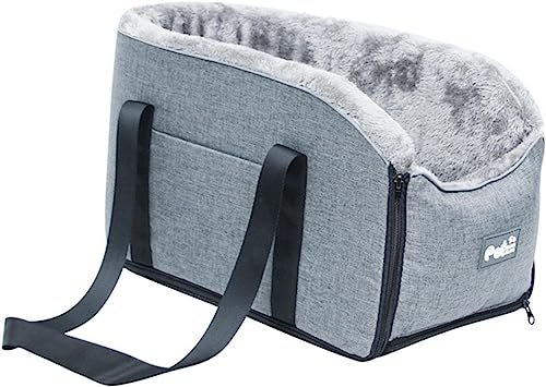 Dog Console Car Seat, Pet Car Booster Seat, Center Console Doggie Seat, Armrest Booster Seat, Travel Bags for Dogs Cats, Washable Dog Cat Booster Seat, for Dogs Cats Dog Car Seat Pet Supplies