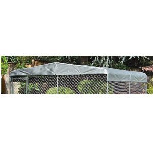 Dog Kennel Cover - WeatherGuard™ Extra Large All Season Dog Run Cover & Roof - Perfect Fit for 10ft. X 10ft. Outdoor Cages and Pens (10ft. X 10ft)