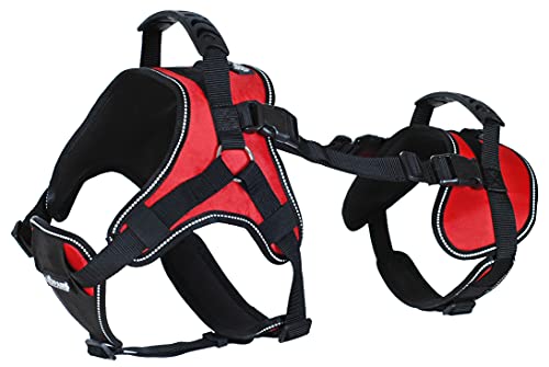Doggie Stylz Multi-Functional Full-Body Lifting Dog Harness Vest, Designed for Front-Only, Rear-Only or Full-Body Dog Lifting
