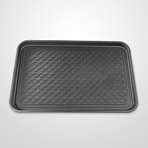 Dr. Green XL Boot Trays - 16" x 24" Recycled PVC Plastic Trays, Extra-Large Coverage, Great for Storage and Organization, Shoes, Boots and More, Animal Feeding Tray or Planter Tray